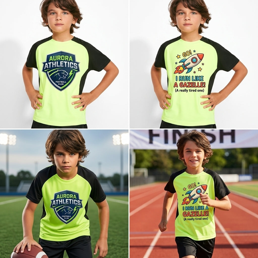 Camiseta Técnica Personalizada Bicolor