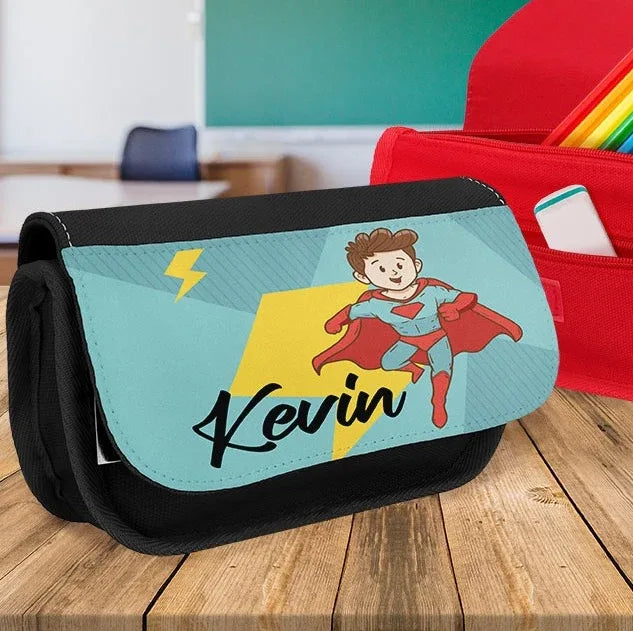 Estuche Escolar Personalizado con solapa - Personalizaciones MOA