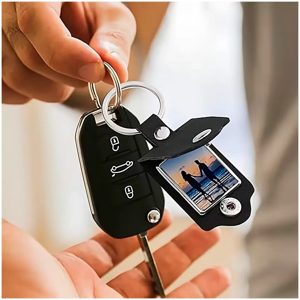 Llavero Piel Personalziado con Foto - Personalizaciones MOA