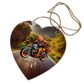 Placa Corazón MDF Personalizada - Personalizaciones MOA