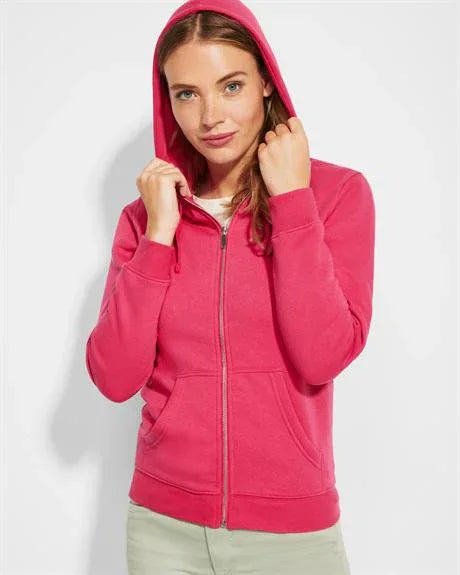 Sudadera Chica con cremallera y capucha - Personalizaciones MOA