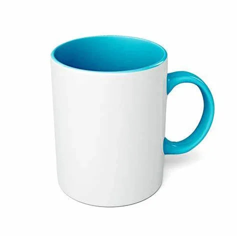 Taza de Cerámica Bicolor Personalizada - Personalizaciones MOA