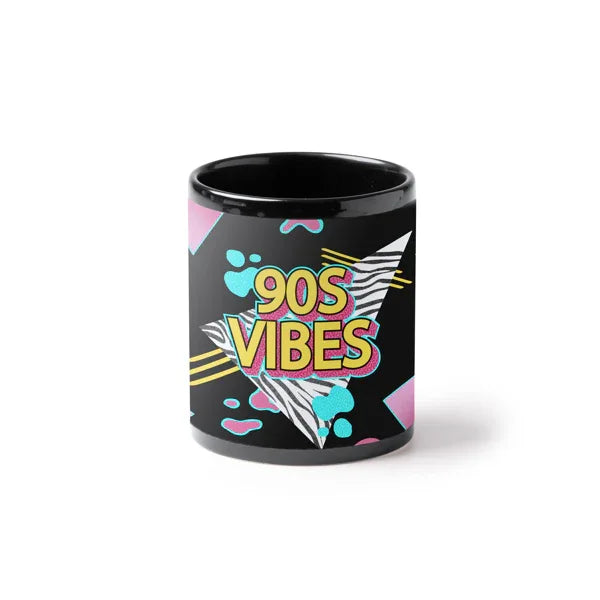 Taza Ceramica Negra Personalizada - Personalizaciones MOA