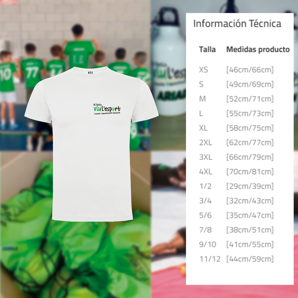 Camiseta Viu l´esport - Personalizaciones MOA