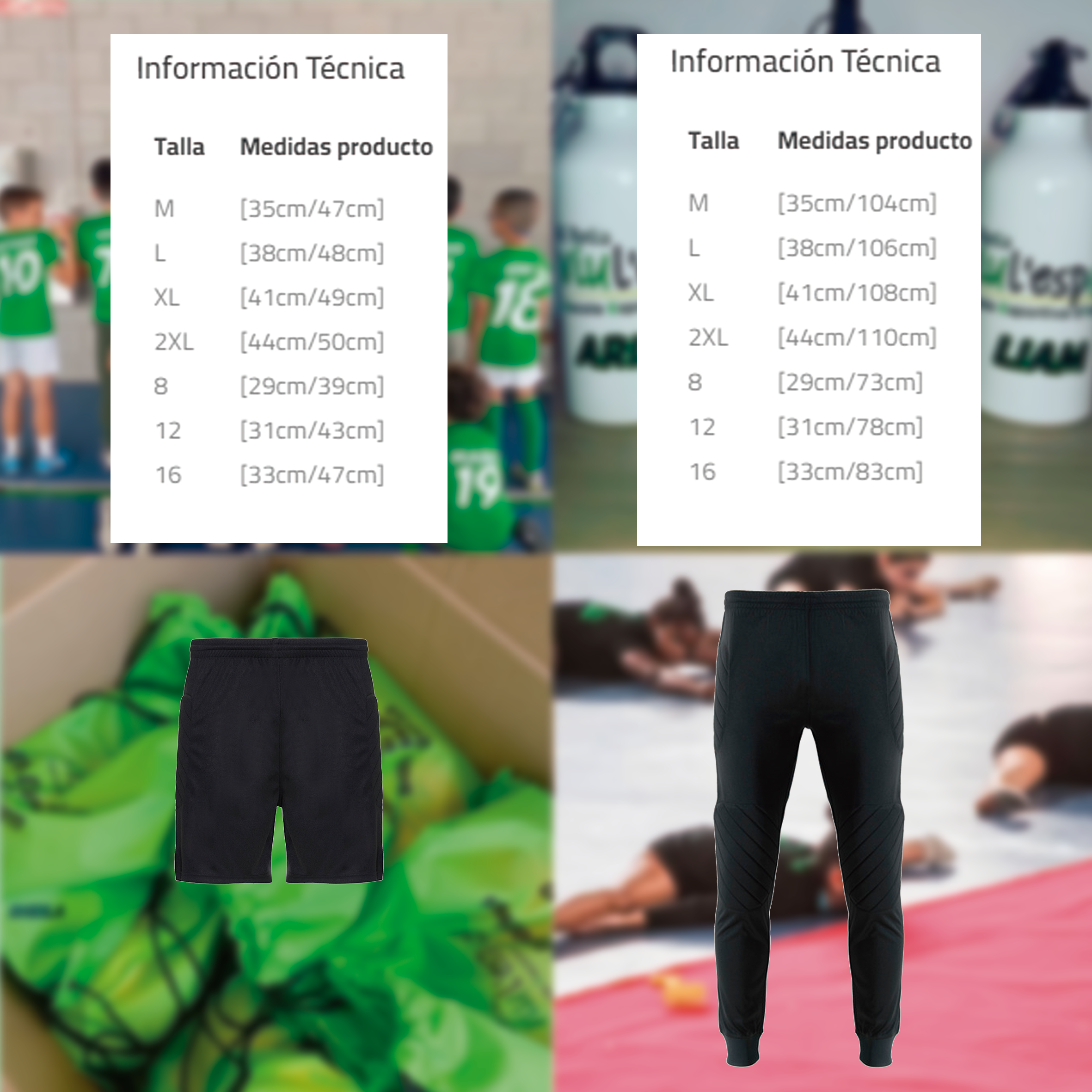 Conjunto Futbol Portero - Personalizaciones MOA