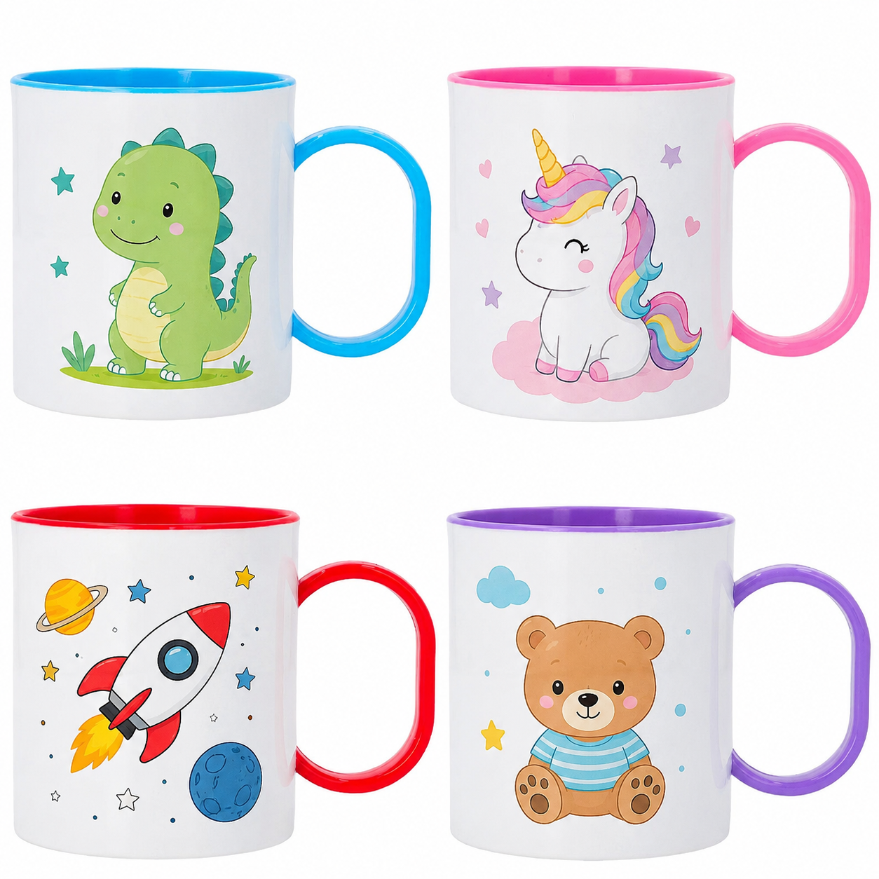 Taza PVC Personalizada Bicolor