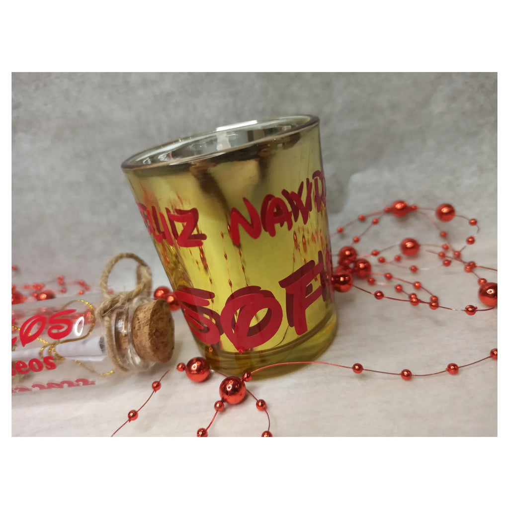 Vela aromática Personalizada - Personalizaciones MOA