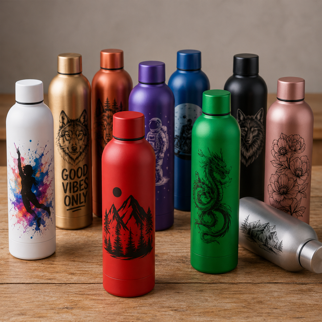 Botella Personalizada de Acero termico