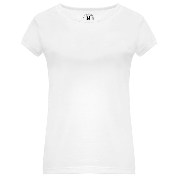 Camiseta Chica Blanca Personalizada - Personalizaciones MOA