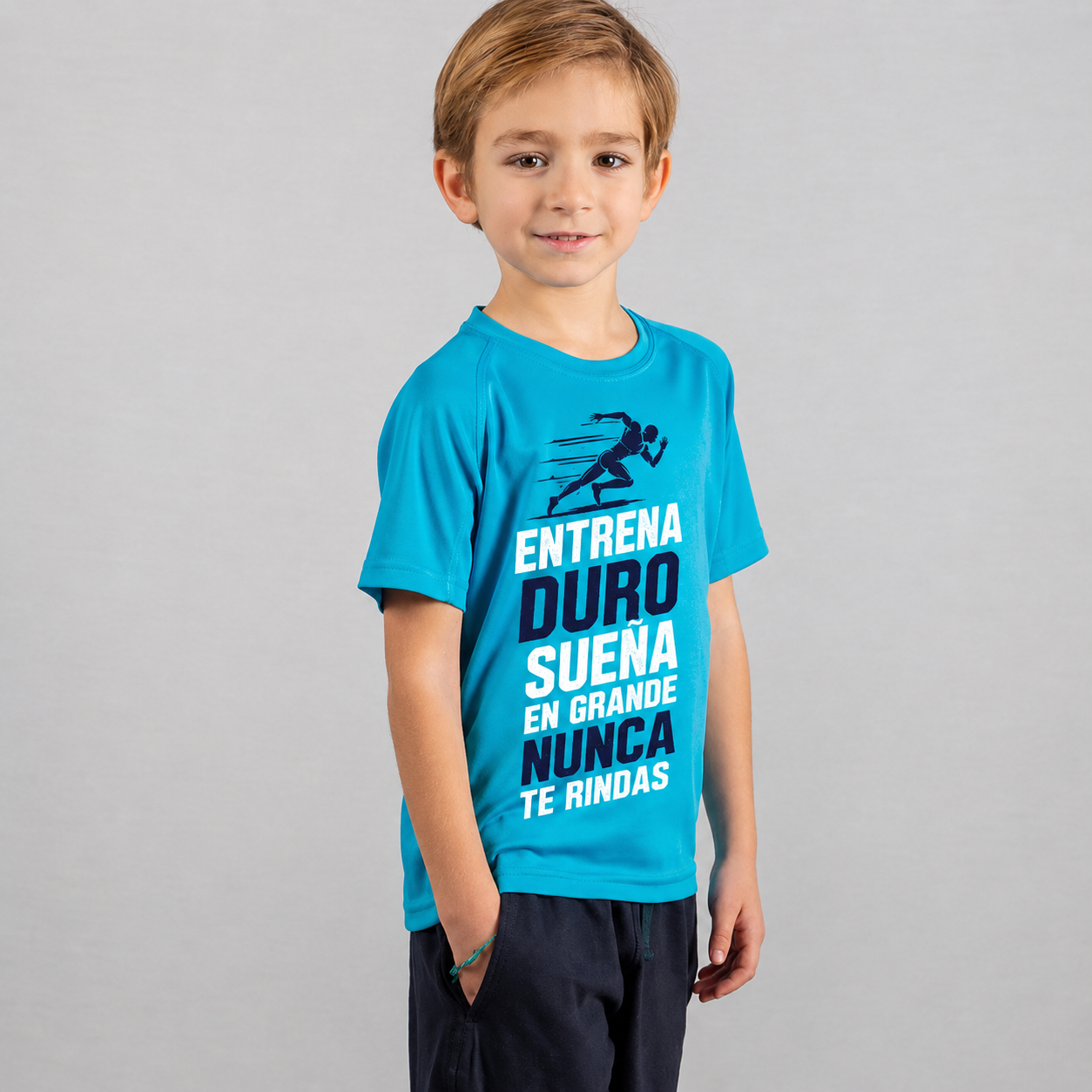 Camiseta Tecnica Personalizada Infantil
