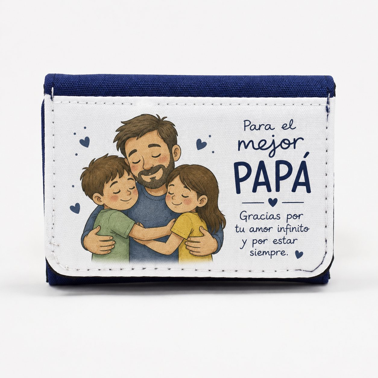Cartera Tela Personalizada con Solapa