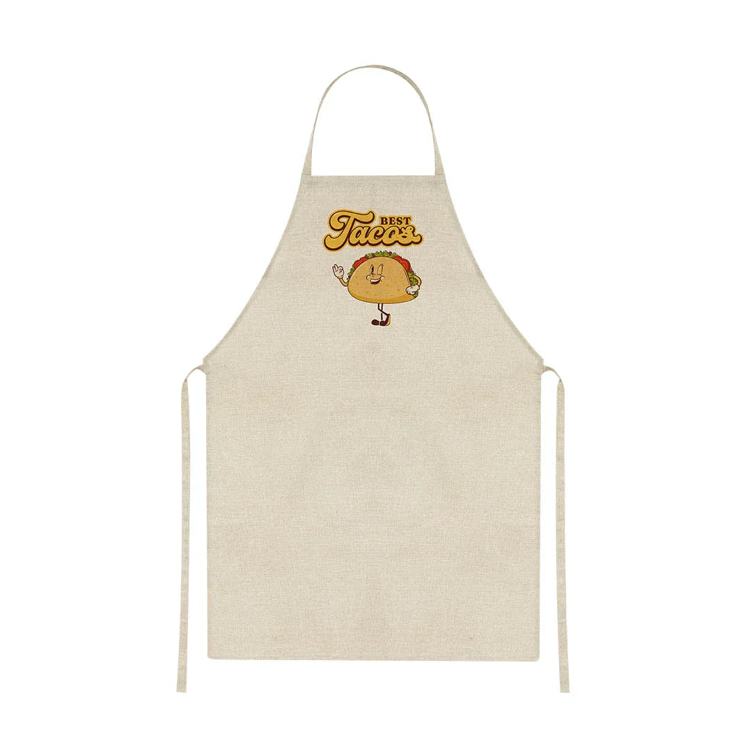 Delantal Personalizado Tipo Lino - Personalizaciones MOA