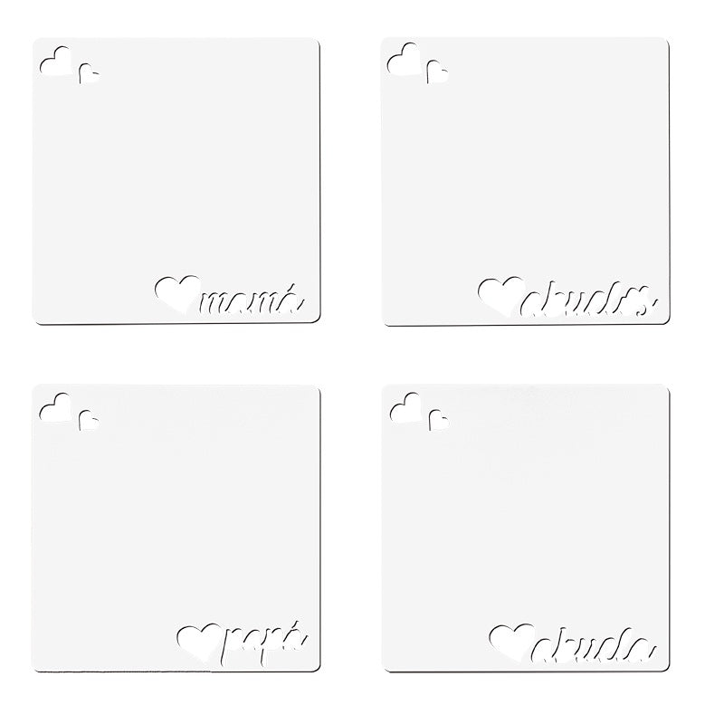 Imán Madera Personalizado serie Familia - Personalizaciones MOA