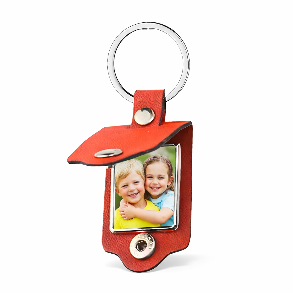 Llavero Piel Personalizado con Foto