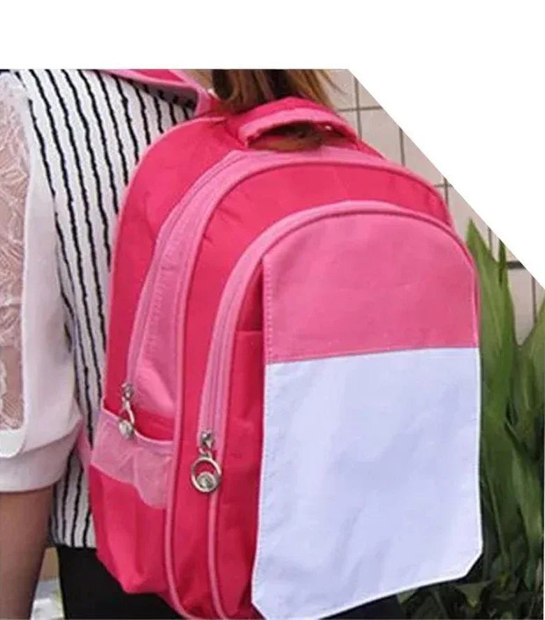 Mochila escolar con solapa grande - Personalizaciones MOA