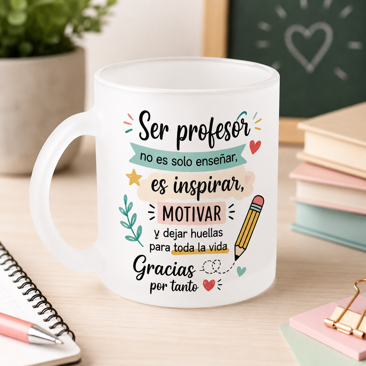 Taza Cristal Personalizada