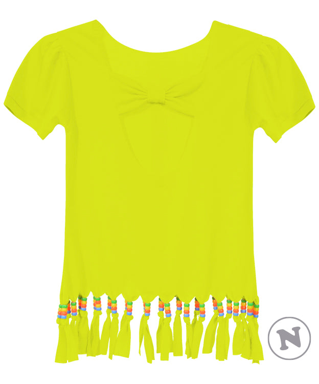 Vestido niña con bolas de colores